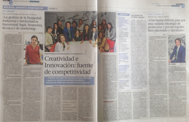 Foto articulo en PRENSA, diario Información Foto articulo en PRENSA, diario Información