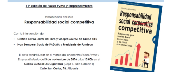 Presentación libro RESPONSABILIDAD SOCIAL COMPETITIVA