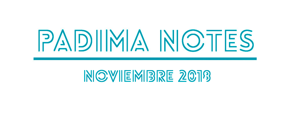 Padima Notes Noviembre 2018