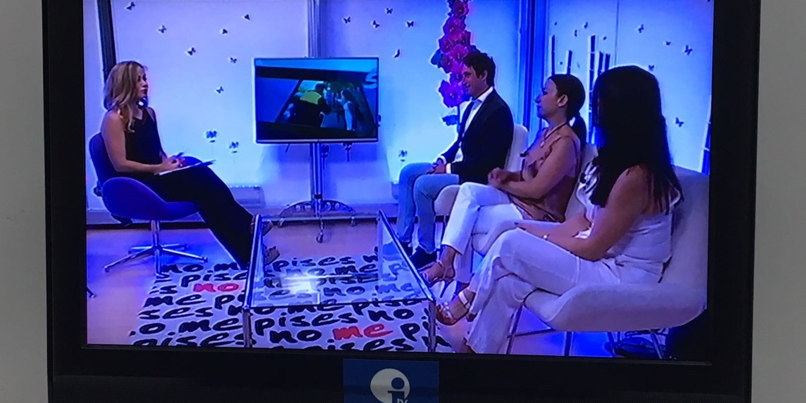 Padima en la televisión