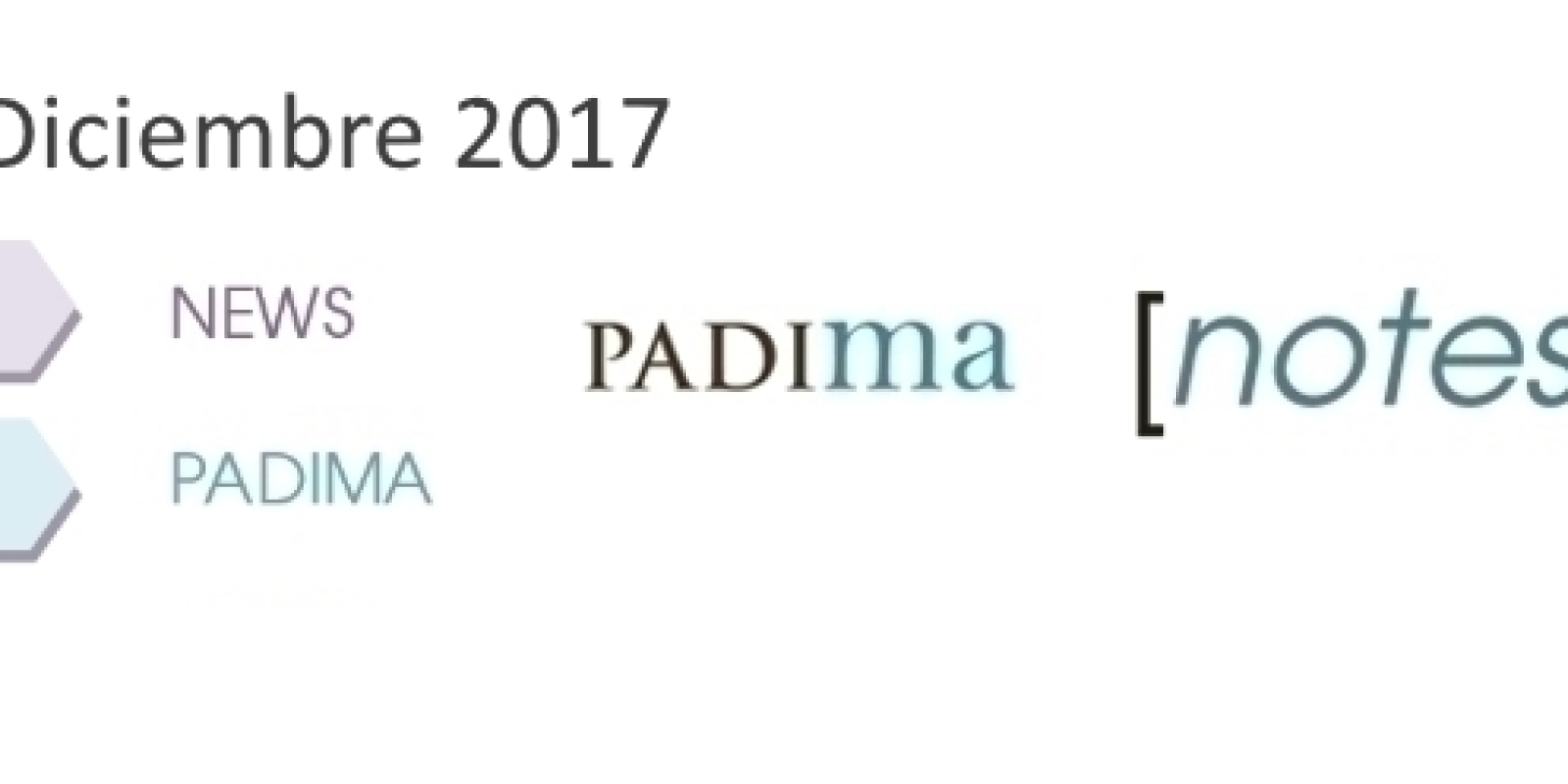 PADIMA NOTES Diciembre 2017