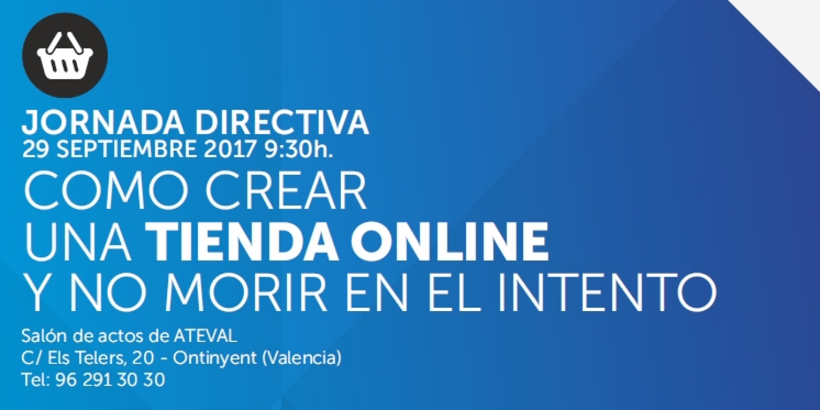 Jornada directiva, creación tienda online