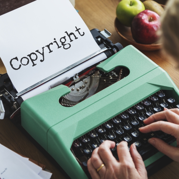 Copyright Identity Brand Marketing Word Concept